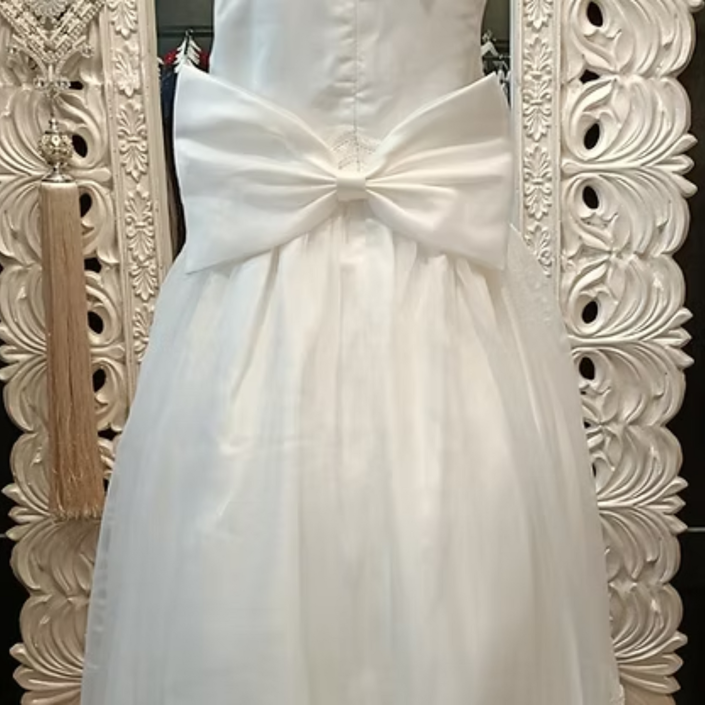 MILANI IVORY FLOWER GIRL DRESS