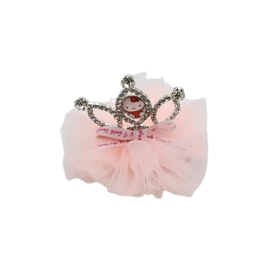 HELLO KITTY PRINCESS HAIR CLIP BLUSH