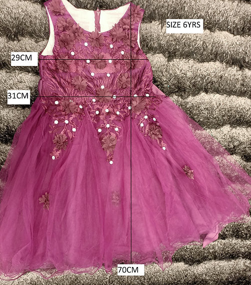 PATRICIA PURPLE DRESS