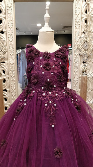 PATRICIA PURPLE DRESS