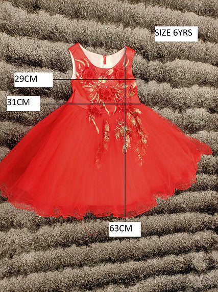 ALORA RED DRESS