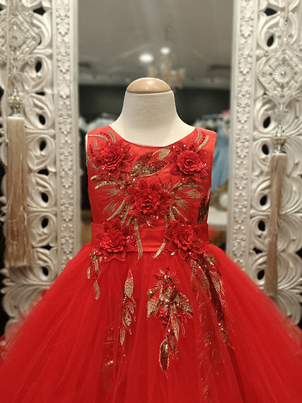 ALORA RED DRESS