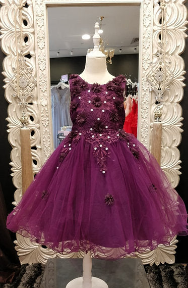 PATRICIA PURPLE DRESS