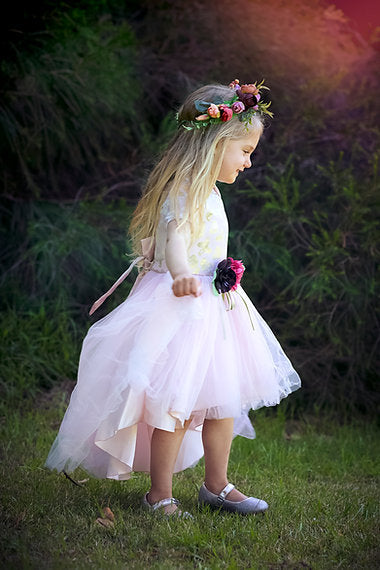 SUSAN HIGH-LOW BABY DRESS