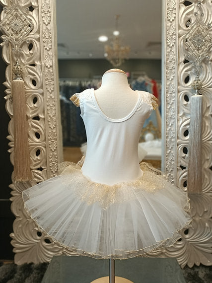 MILLIE GOLD/WHITE TUTU