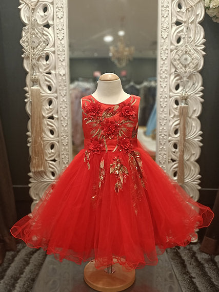 ALORA RED DRESS
