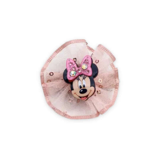 MICKEY MOUSE HAIR CLIP BLUSH