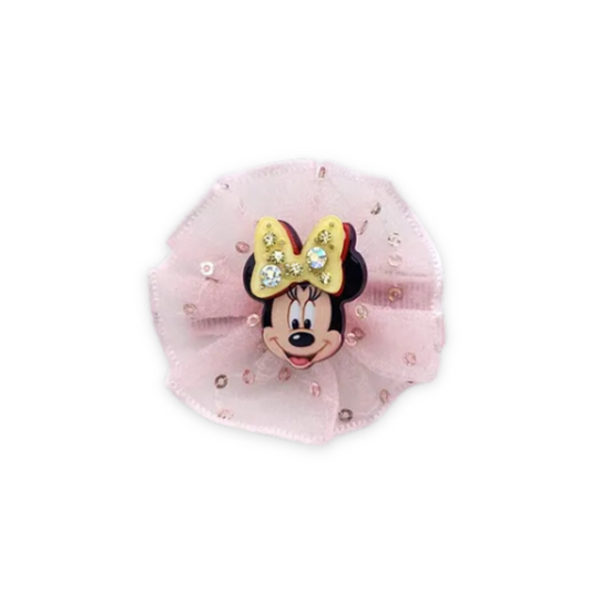 MICKEY MOUSE HAIR CLIP PINK