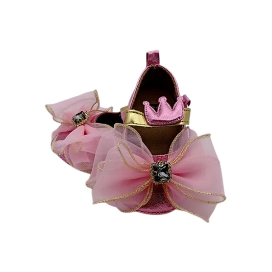 PINK BOW SHOES