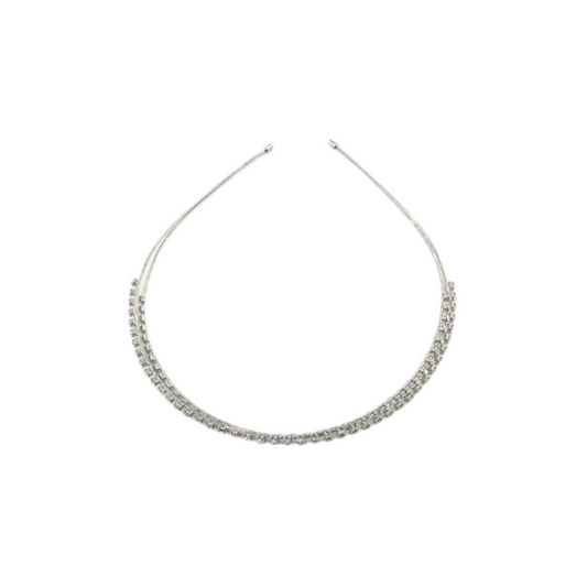 SILVER DIAMOND KIDS HEADBAND