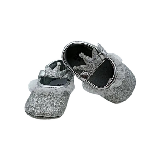 SILVER KIDS SHOES