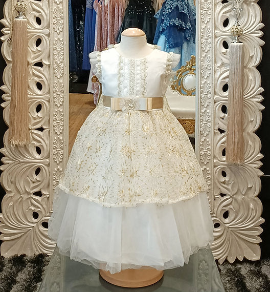 AMBER CHAMPAGNE DRESS