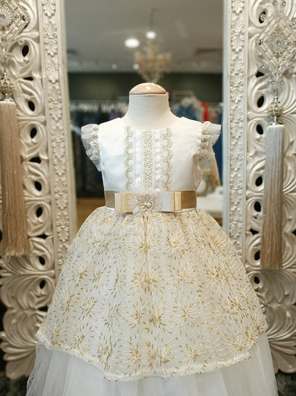 AMBER CHAMPAGNE DRESS