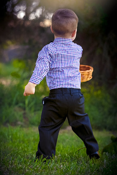 BOYS BLACK SUIT