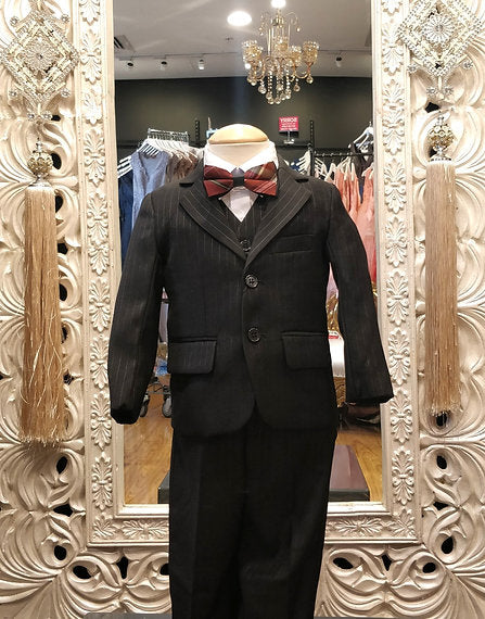 BOYS BLACK SUIT