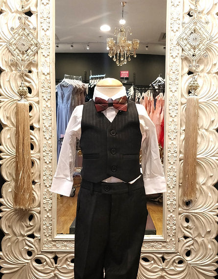 BOYS BLACK SUIT