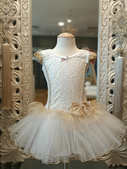 MILLIE GOLD/WHITE TUTU